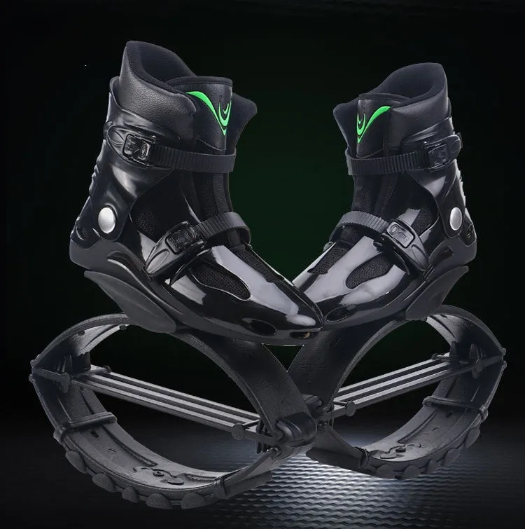 Jumping Shoes Bounce Shoes Indoor Sports Rebound Shoes, Size:  39/41  (Black Green Label)