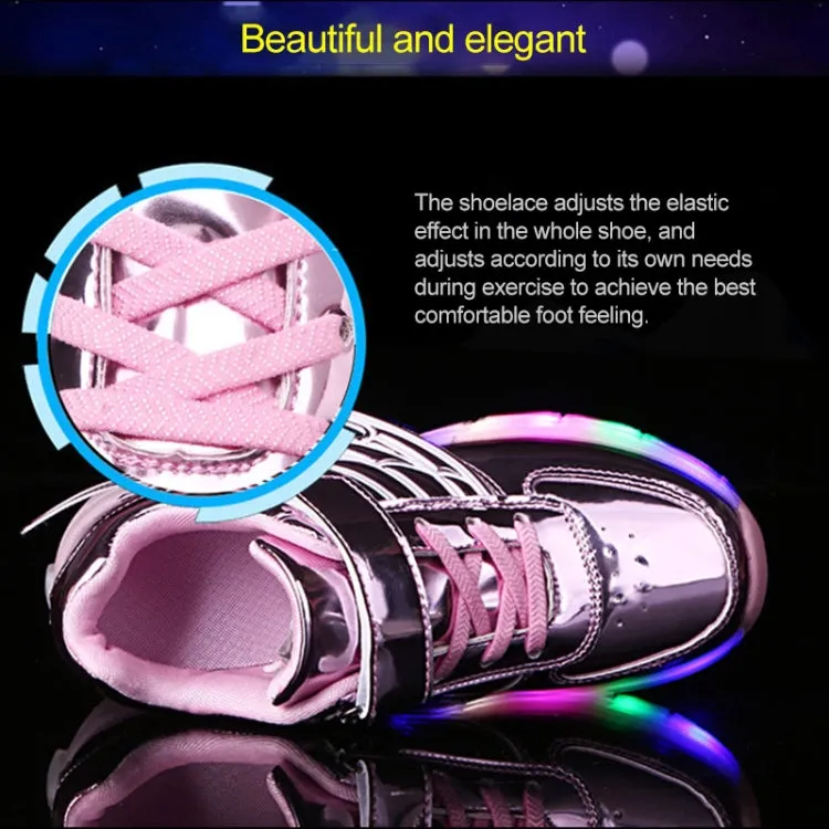K02 LED Light Single Wheel Wing Roller Skating Shoes Sport Shoes, Size : 39 (Gold)