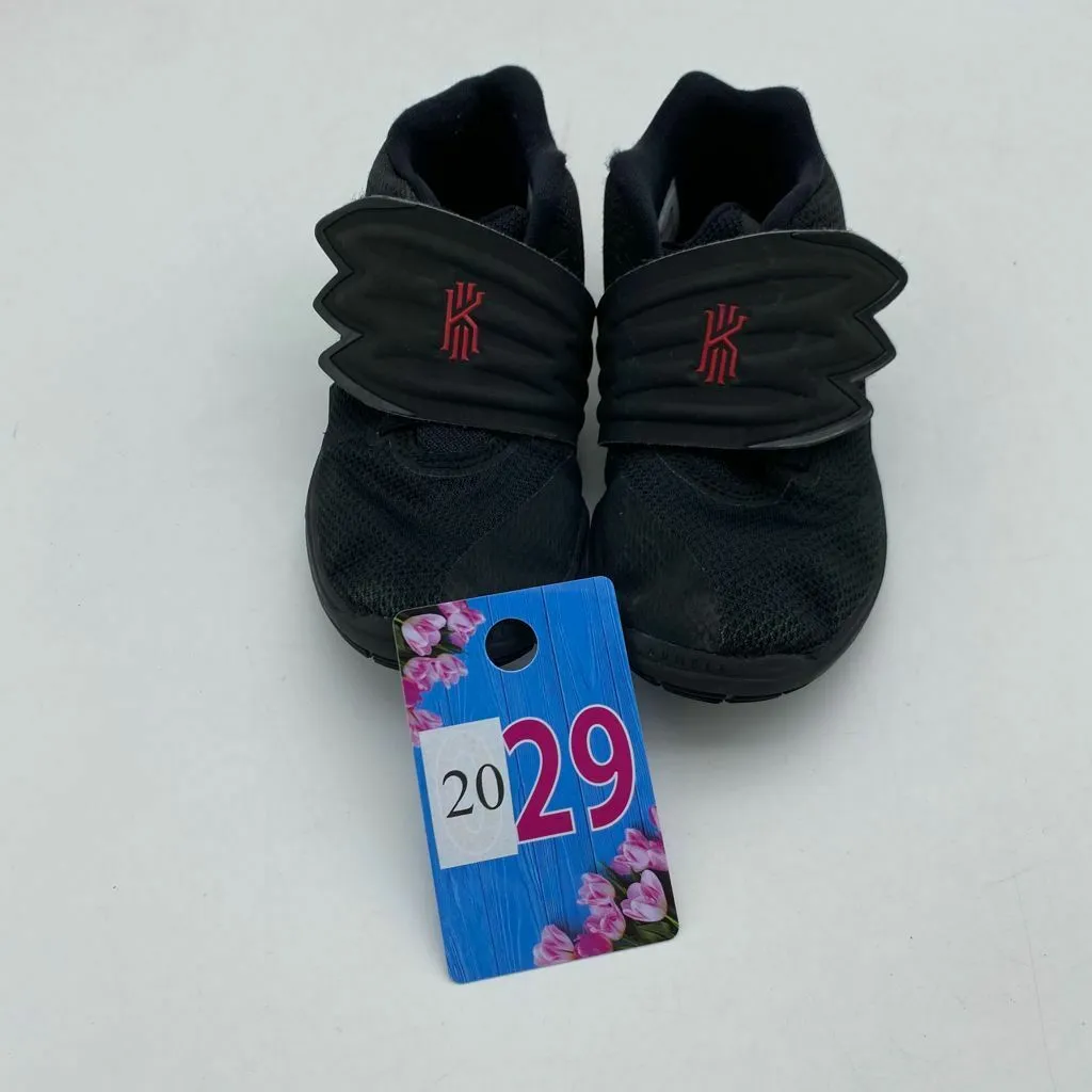 Kids Toddler Nike Kyrie 5 Black Basketball Sneakers Size 10C AQ2459-016