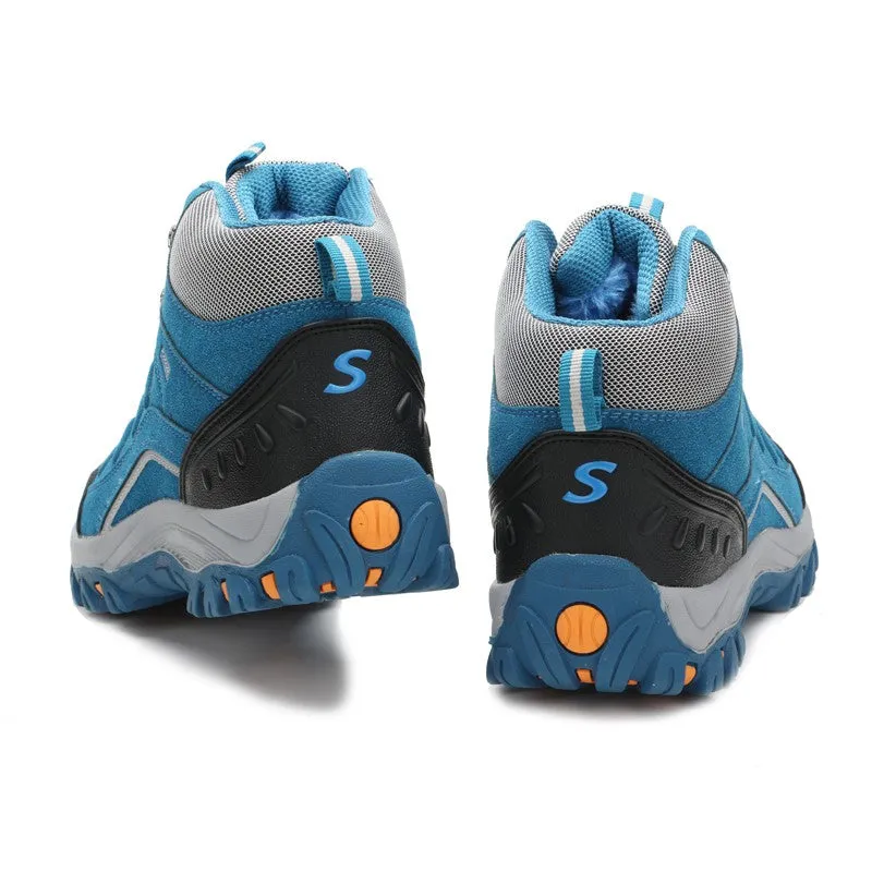 Man's outdoor hiking anti-skid stable comfortable classic fashion high top sneakers