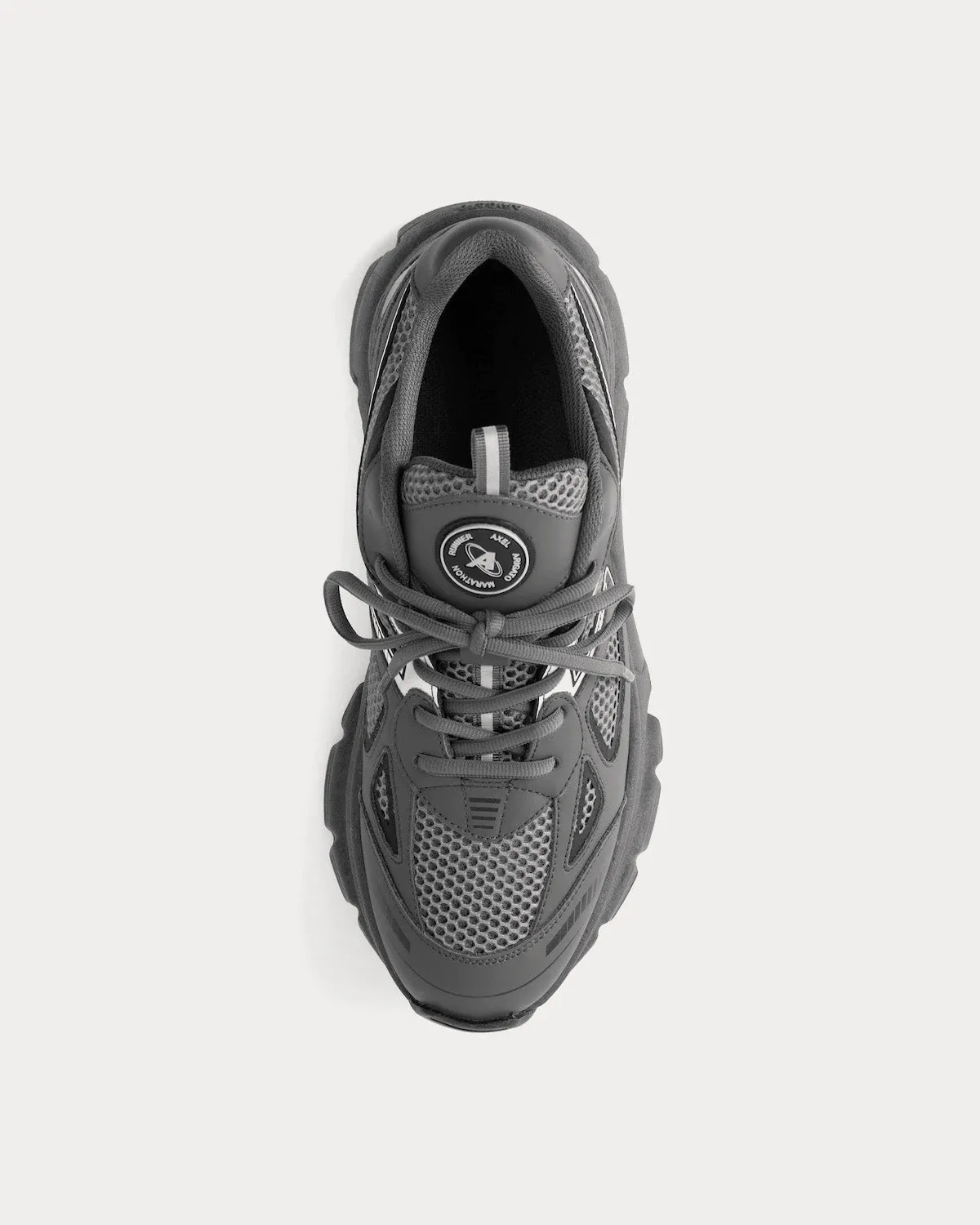Marathon Runner Grey / Black Low Top Sneakers