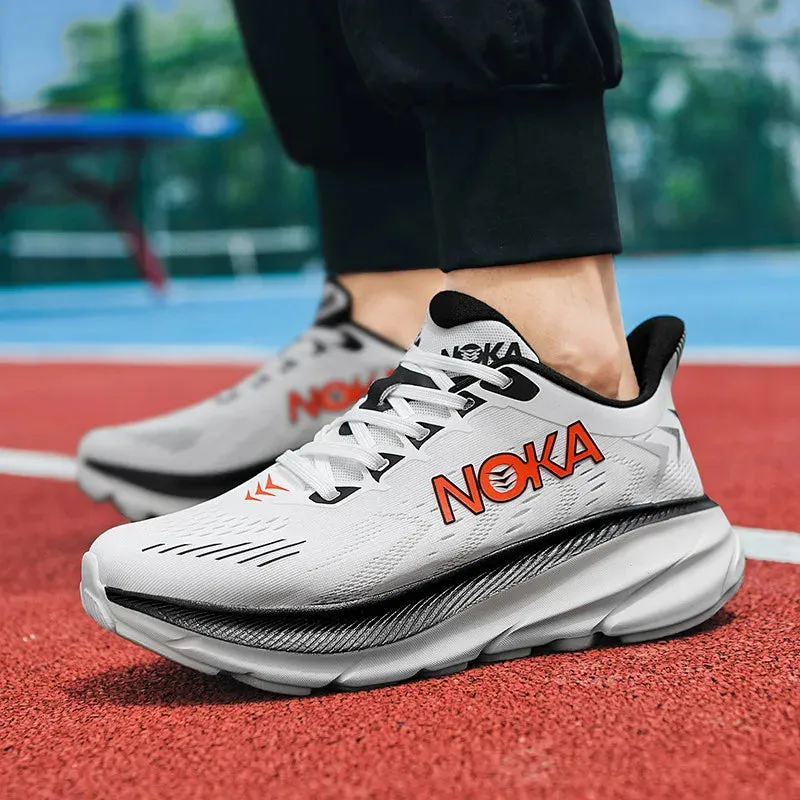 Marathon Sports Running Shoes Men Breathable Lightweight Women's Comfortable Athletic Nonskid Leisure Outdoor Hiking Sneakers