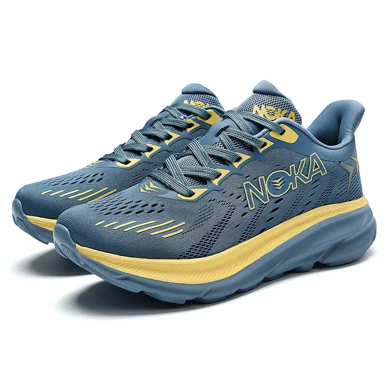 Marathon Sports Running Shoes Men Breathable Lightweight Women's Comfortable Athletic Nonskid Leisure Outdoor Hiking Sneakers