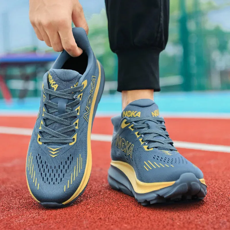 Marathon Sports Running Shoes Men Breathable Lightweight Women's Comfortable Athletic Nonskid Leisure Outdoor Hiking Sneakers