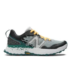 Men's New Balance Fresh Foam X Hierro v7 Color: Concrete with Vintage Teal and Hot Marigold