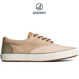 Men's SeaCycled™ Striper II CVO Twill Sneaker Tan (STS25427)