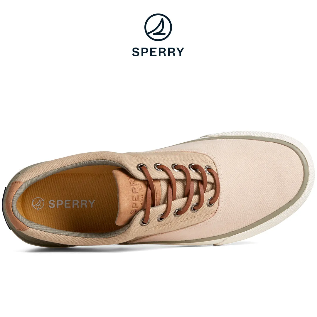 Men's SeaCycled™ Striper II CVO Twill Sneaker Tan (STS25427)