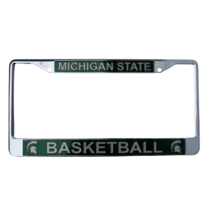 Michigan State Basketball License Plate Frame