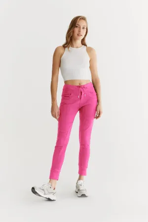 Mila - Mid Waist Jogger 5 Pocket - Pink