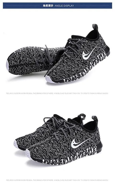 New Summer Woman Running Shoes Comfortable Sports Shoes Loose-fitting Lace-up Flats Ladies Breathable  Women's shoes 3 color