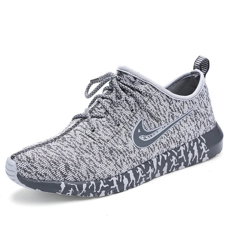 New Summer Woman Running Shoes Comfortable Sports Shoes Loose-fitting Lace-up Flats Ladies Breathable  Women's shoes 3 color