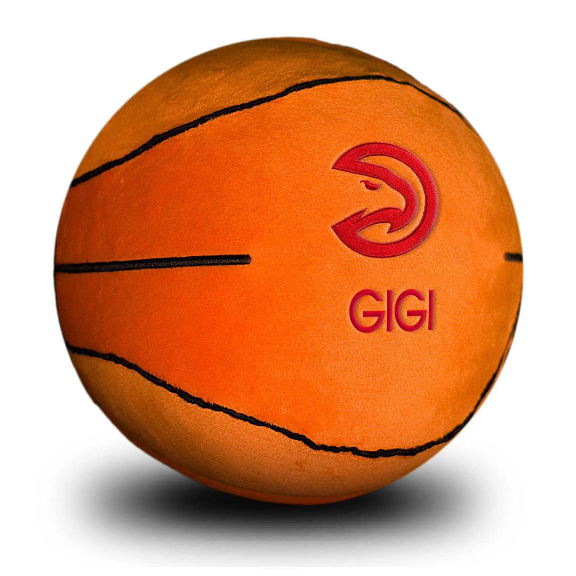 Personalized Atlanta Hawks Plush Basketball