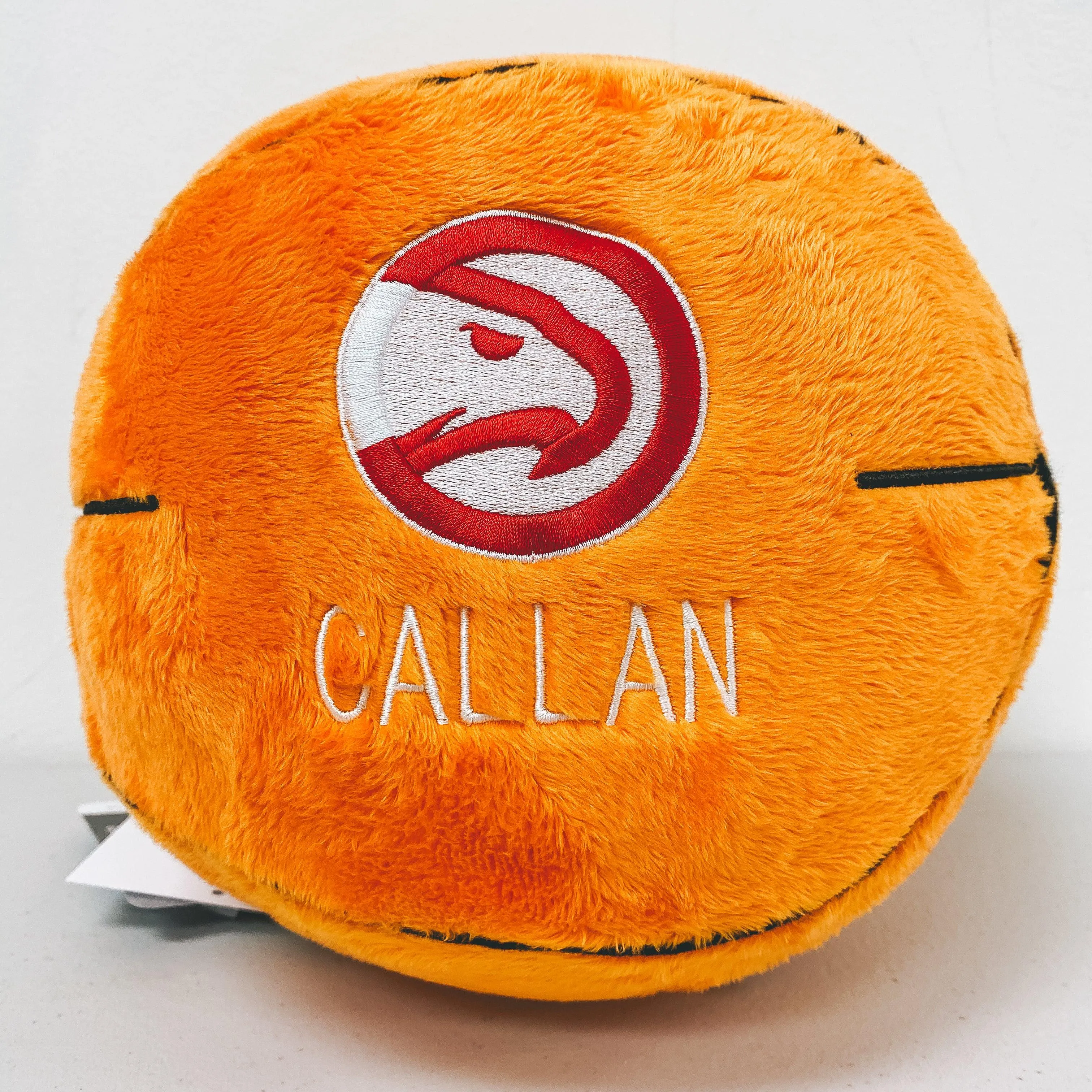 Personalized Atlanta Hawks Plush Basketball
