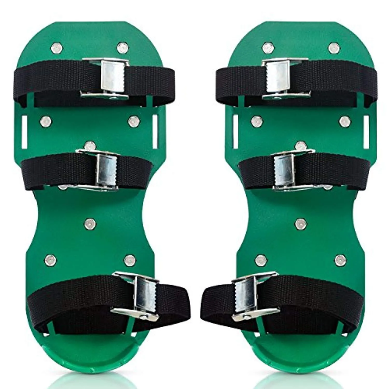 Premium Lawn Aerator Shoes - Heavy Duty 2” Spiked Sandals for Aerating Your Lawn or Yard - Revive Your Lawn Roots with Lawn Aerator Shoes - Comes with a Weed Pulling Tool