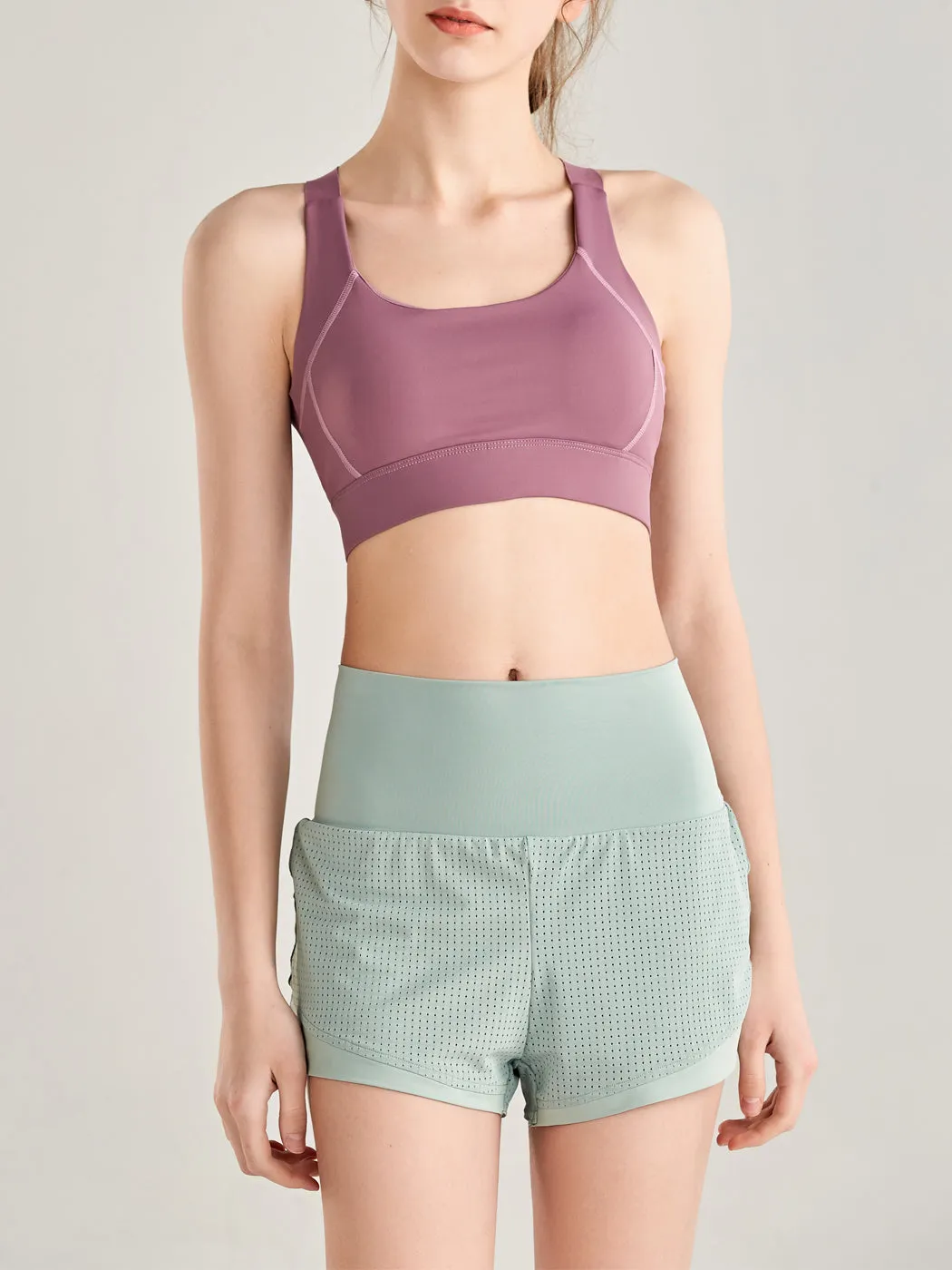 Quick Dry Loose Running Short 2-in-1 Gym