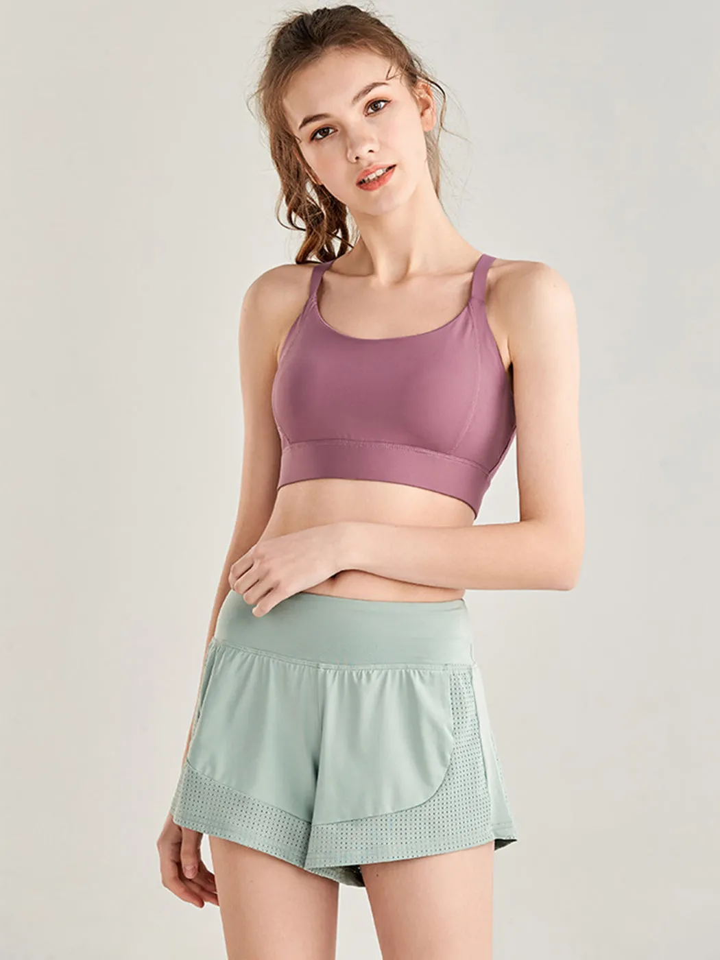 Quick Dry Loose Running Short 2-in-1 Gym