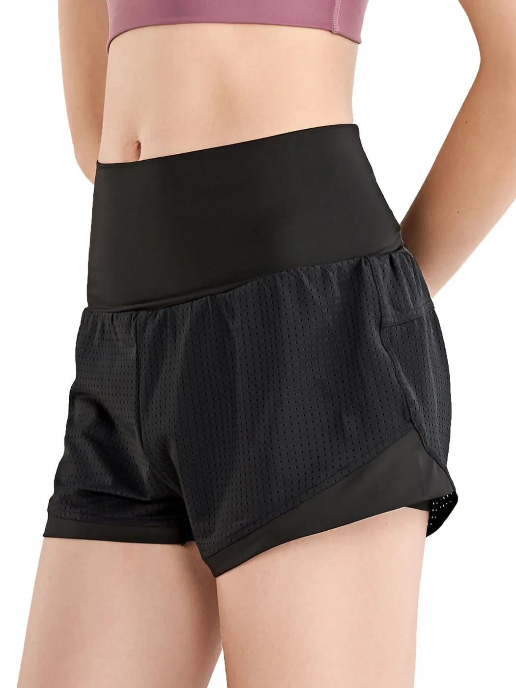 Quick Dry Loose Running Short 2-in-1 Gym