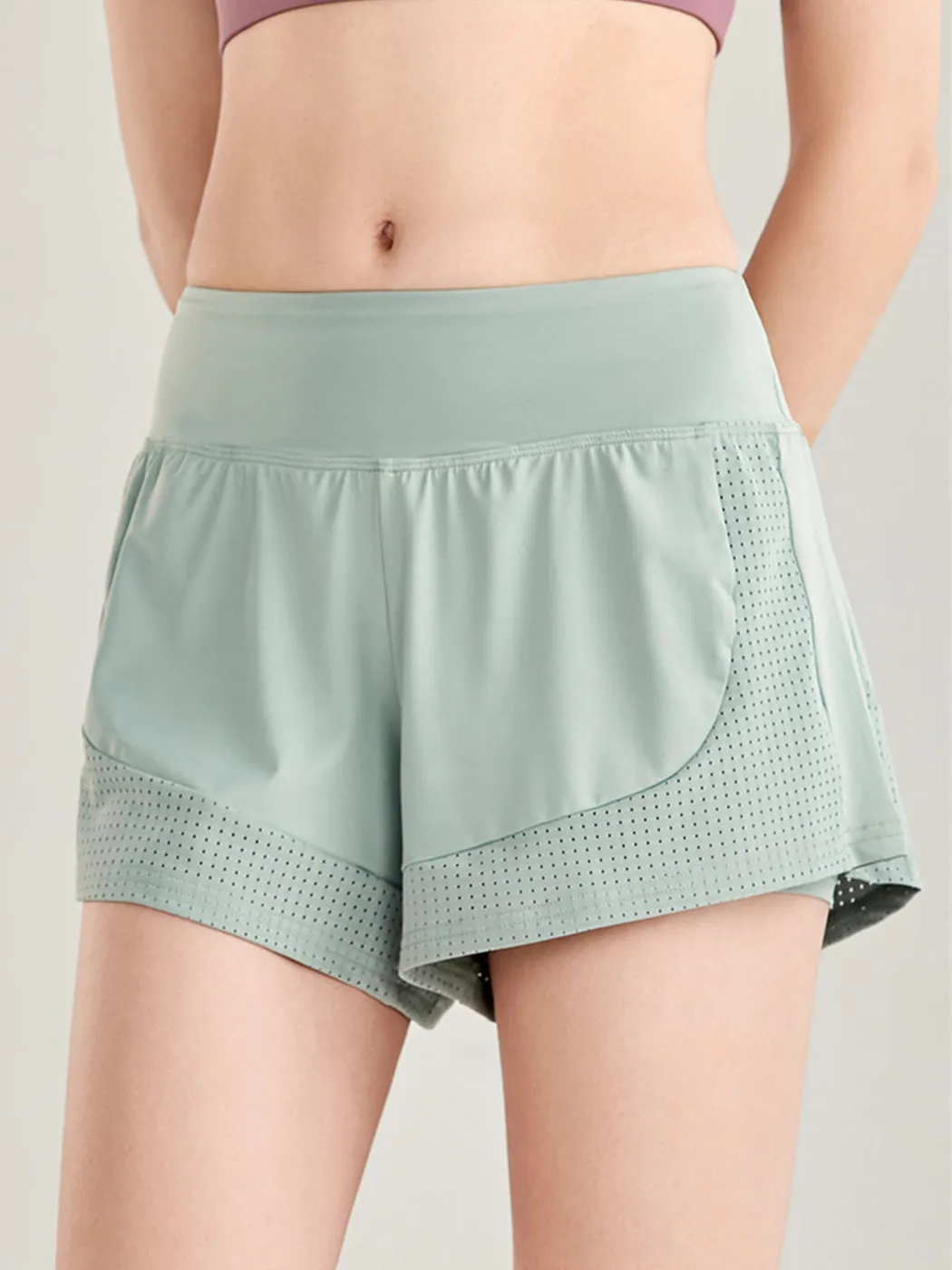 Quick Dry Loose Running Short 2-in-1 Gym