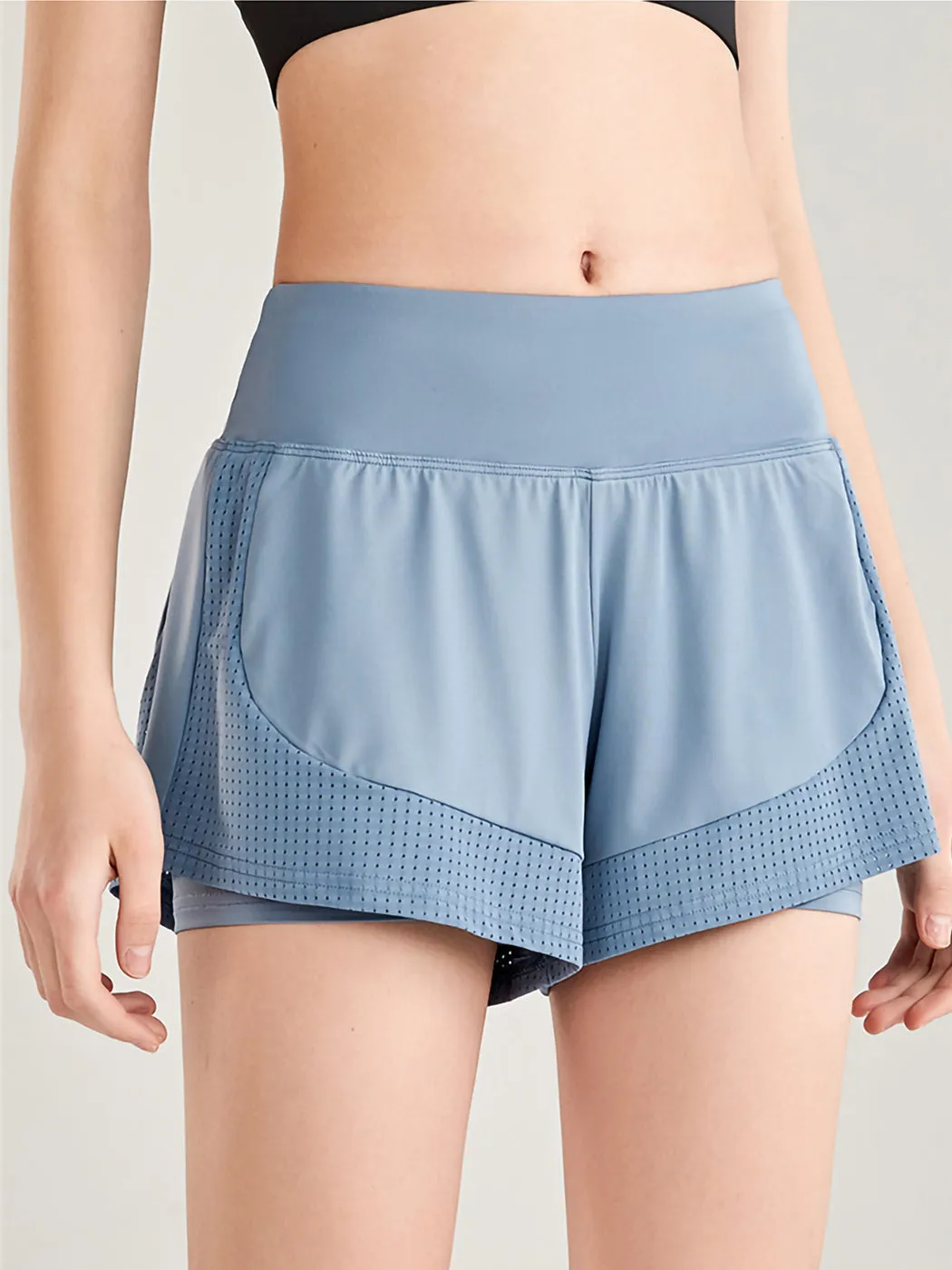 Quick Dry Loose Running Short 2-in-1 Gym
