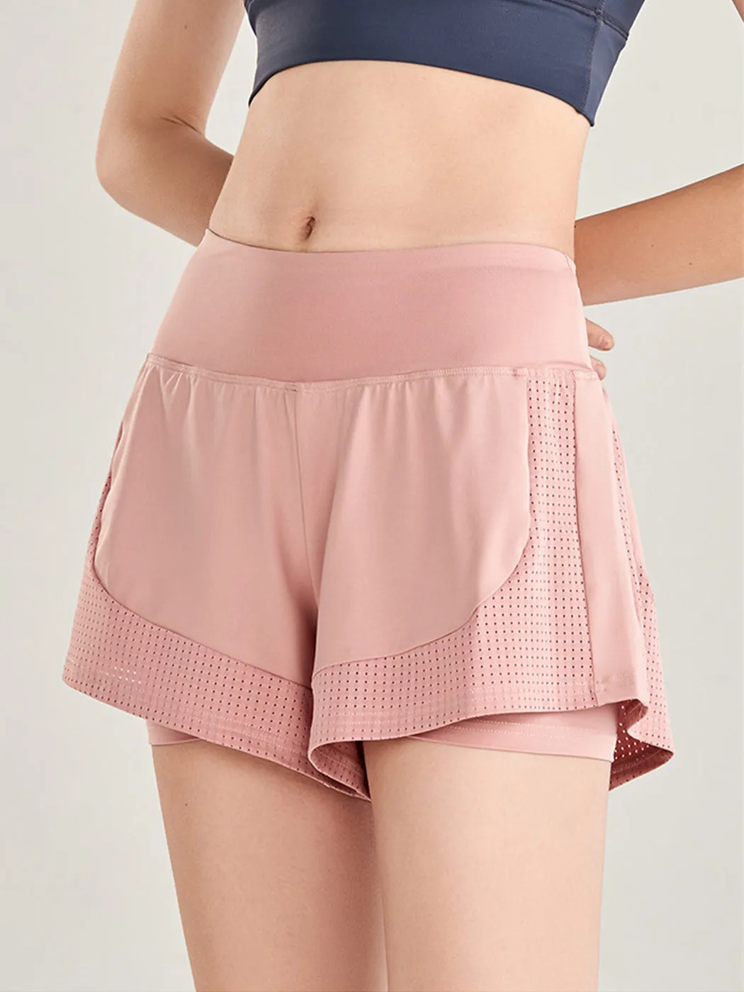 Quick Dry Loose Running Short 2-in-1 Gym