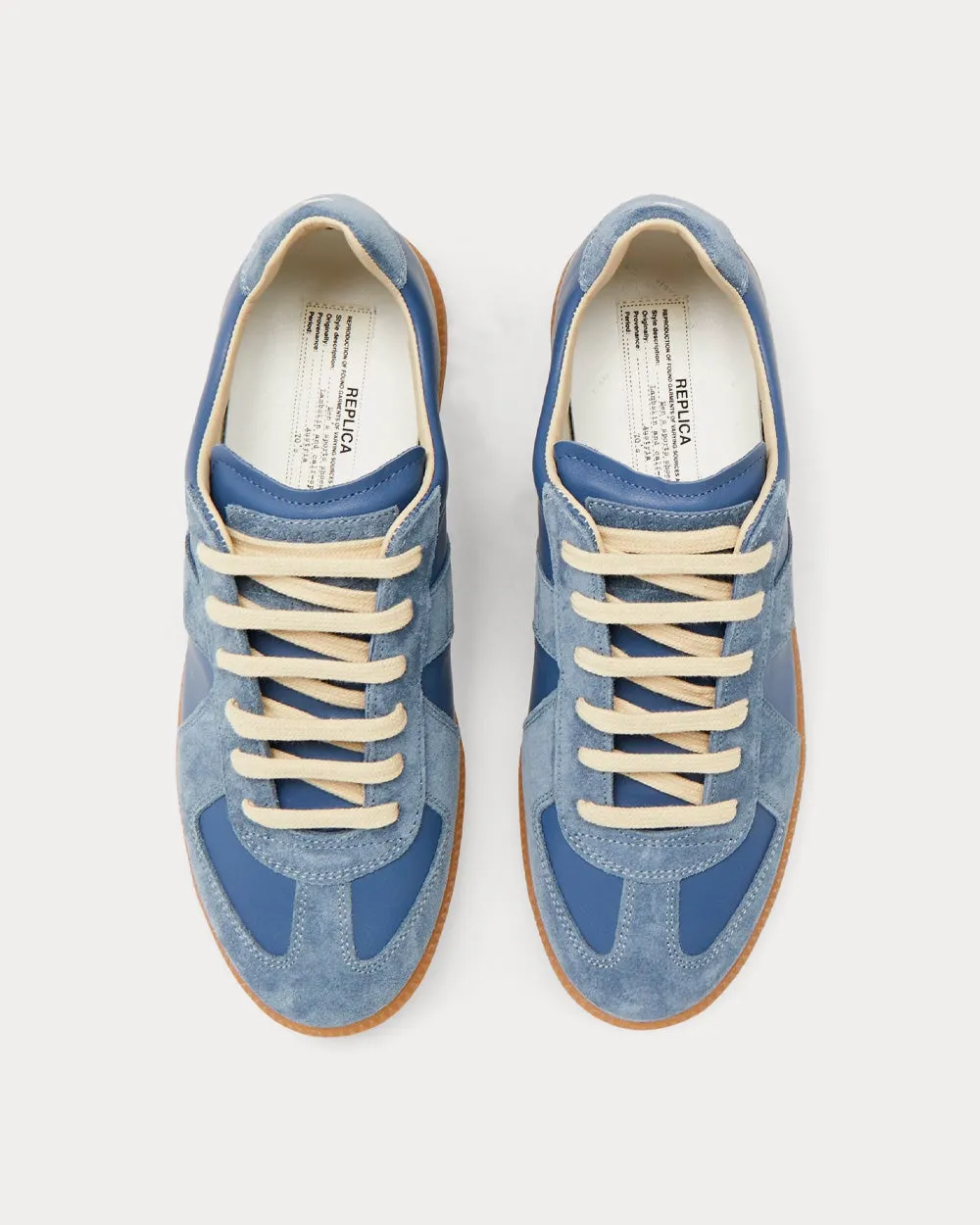 Replica Slate Blue Low Top Sneakers