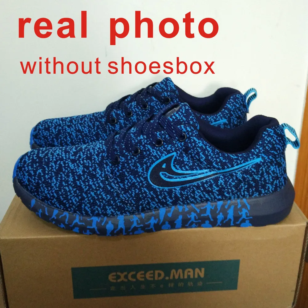 running shoes new light weight mesh sports shoes and Trendly jogging sneakers for woman and man Autumn  flat walking trend shoes