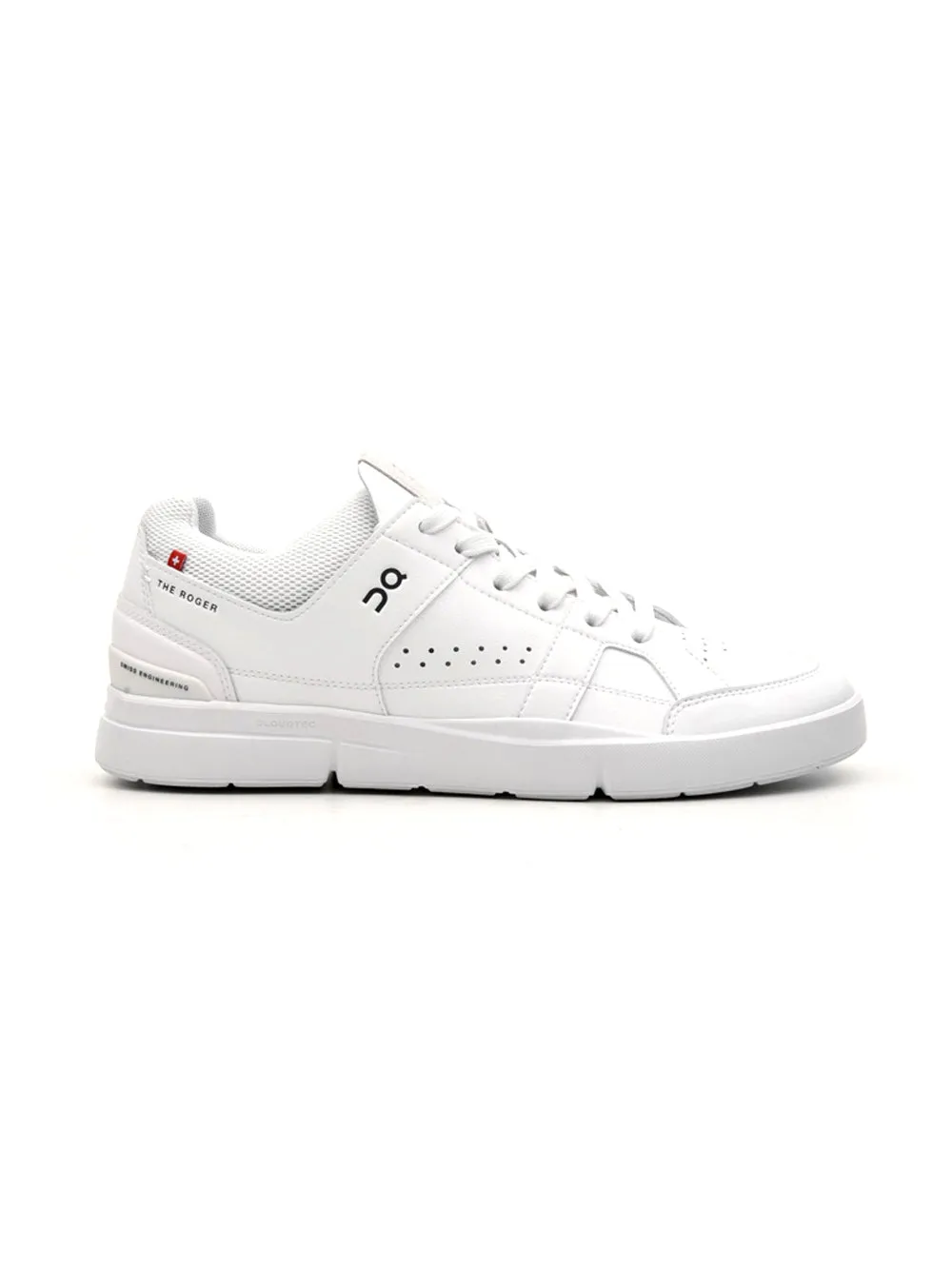 Sneakers bianche basse da uomo ammortizzate