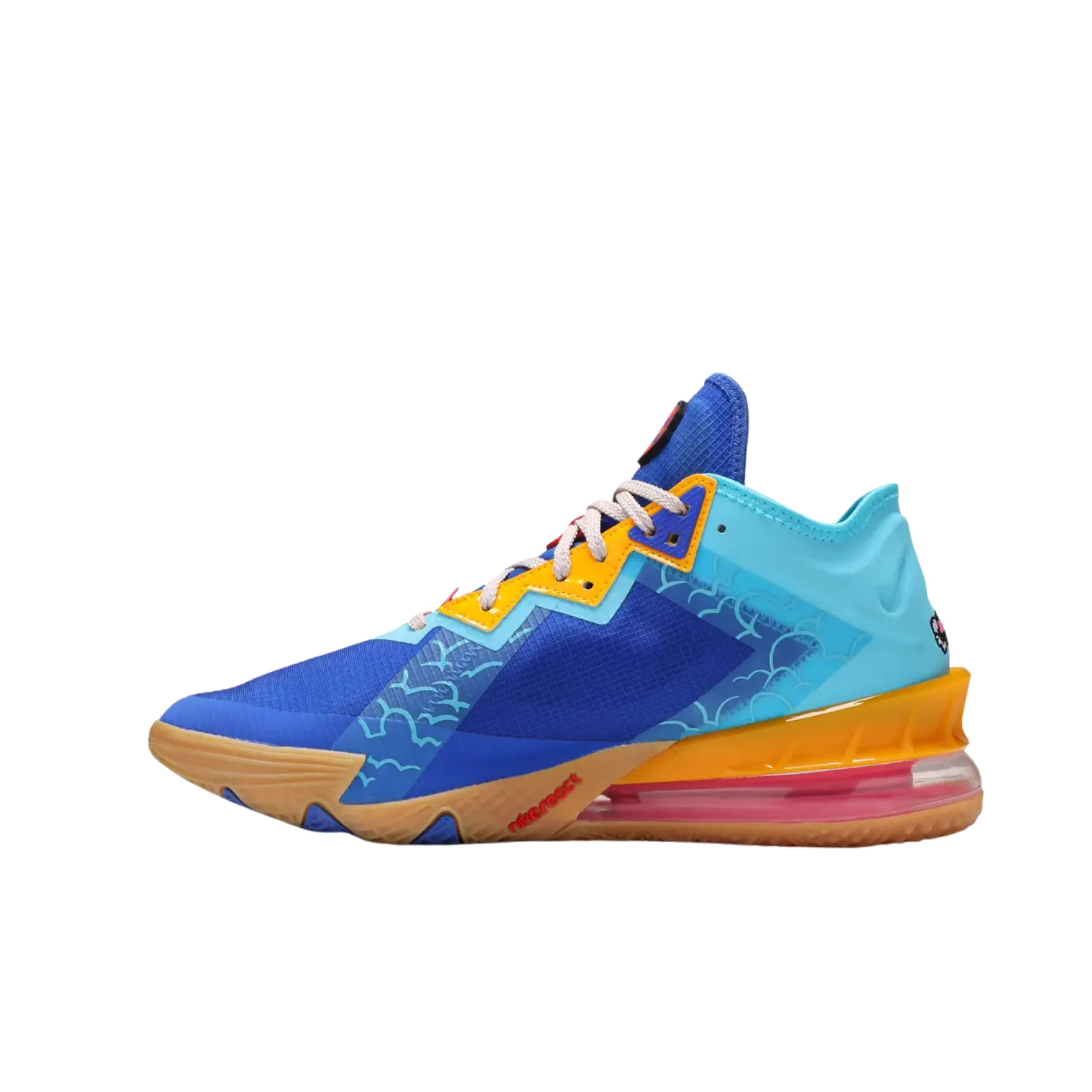 Sneakers Nike Lebron XVIII Low - Racer Blue/Baltic White