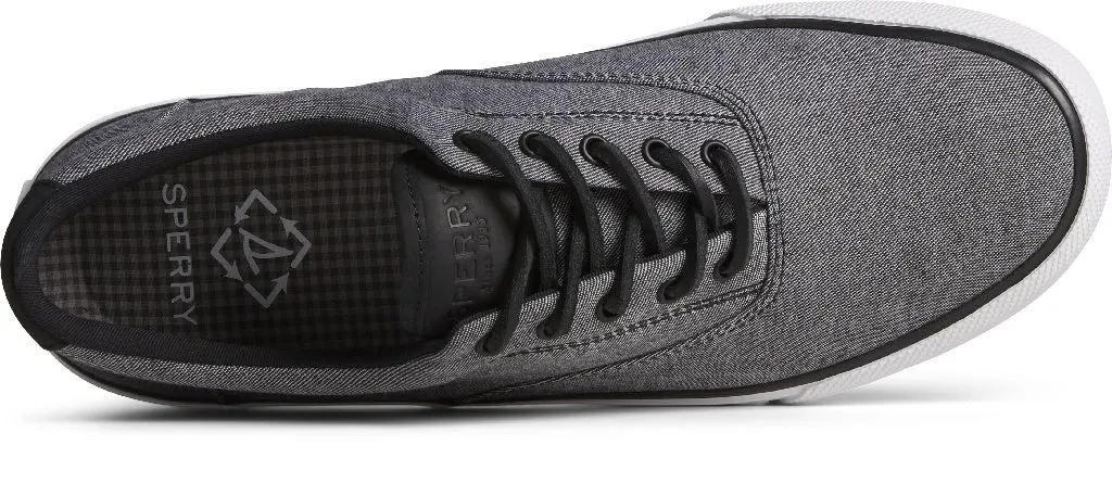 Sperry Mens SeaCycled Striper II Twill Sneakers