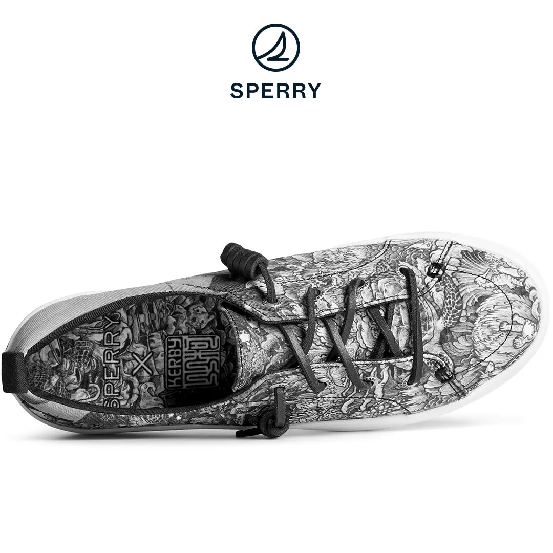 Sperry x Kerby Women's Crest Vibe Dystopia Platform Sneaker - Black (STS87739)