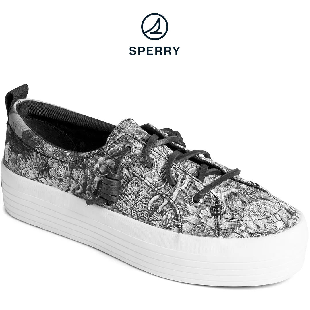 Sperry x Kerby Women's Crest Vibe Dystopia Platform Sneaker - Black (STS87739)