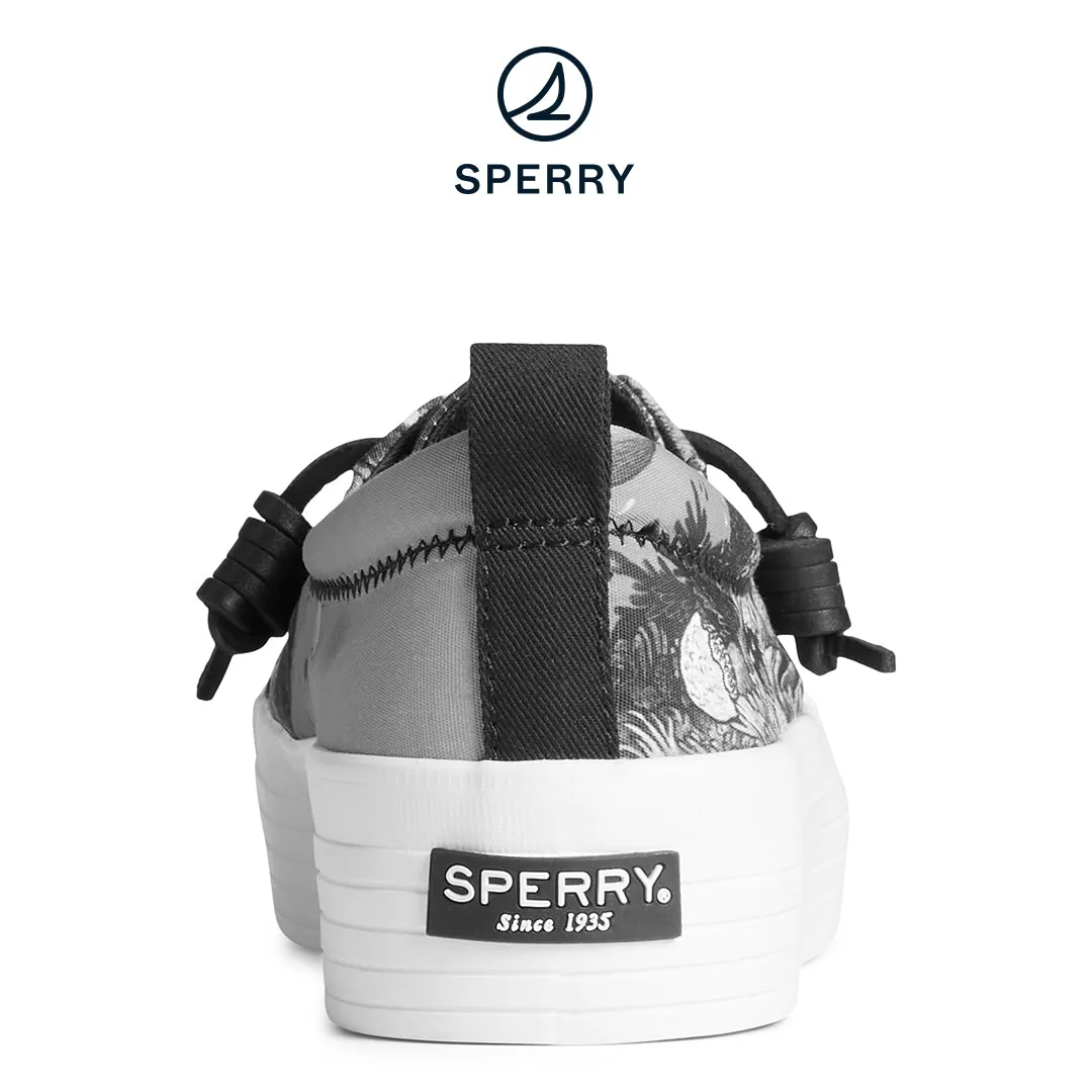 Sperry x Kerby Women's Crest Vibe Dystopia Platform Sneaker - Black (STS87739)