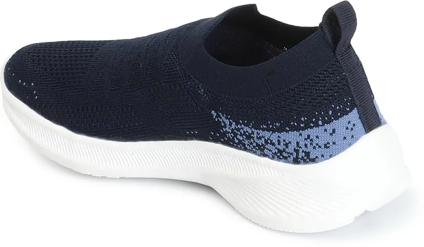 SPRENGE Zebra Running Shoes for Men Navy Sky