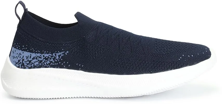 SPRENGE Zebra Running Shoes for Men Navy Sky