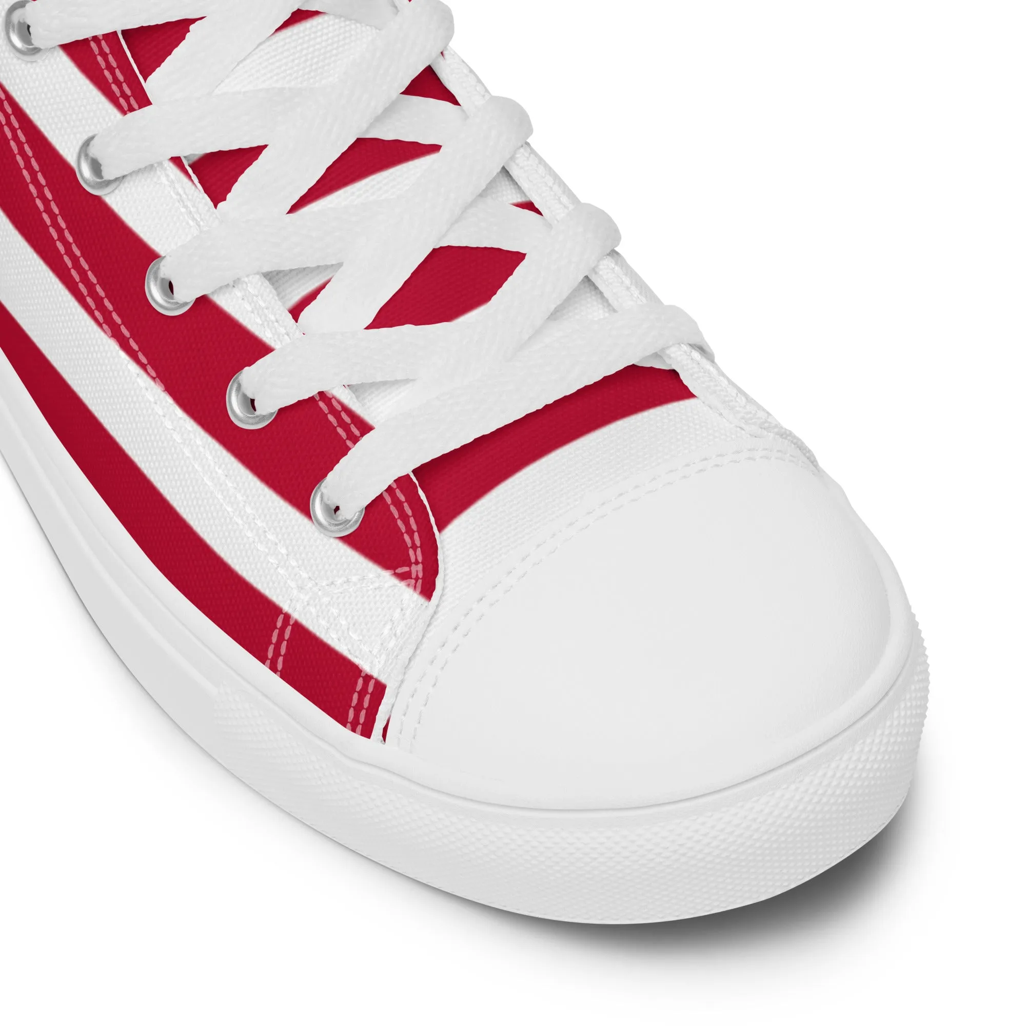 THEUS Men’s high top USA canvas shoes