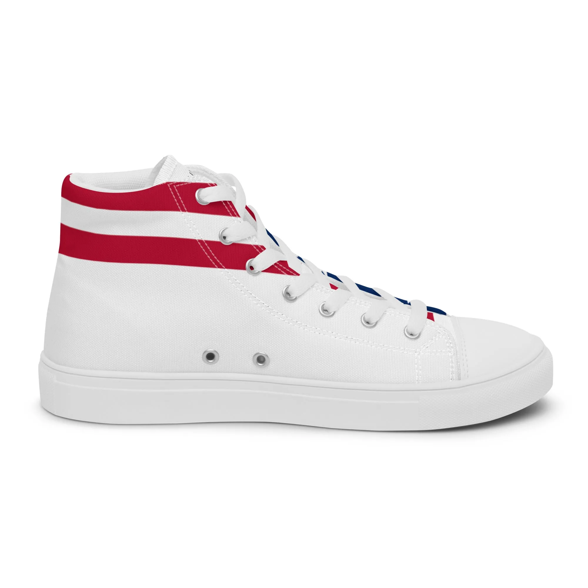 THEUS Men’s high top USA canvas shoes