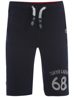 Tokyo Laundry Tate navy jogging shorts