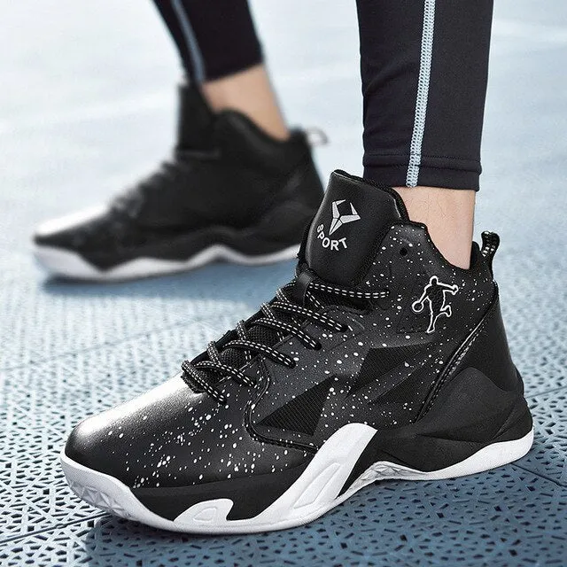 Unisex Men's Women's Athletic Sneakers Street Trainer Sports Outdoor Classic Basketball Shoes Plus Size