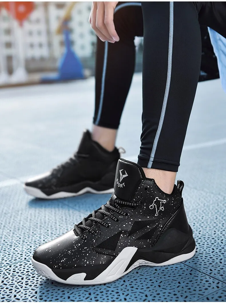 Unisex Men's Women's Athletic Sneakers Street Trainer Sports Outdoor Classic Basketball Shoes Plus Size