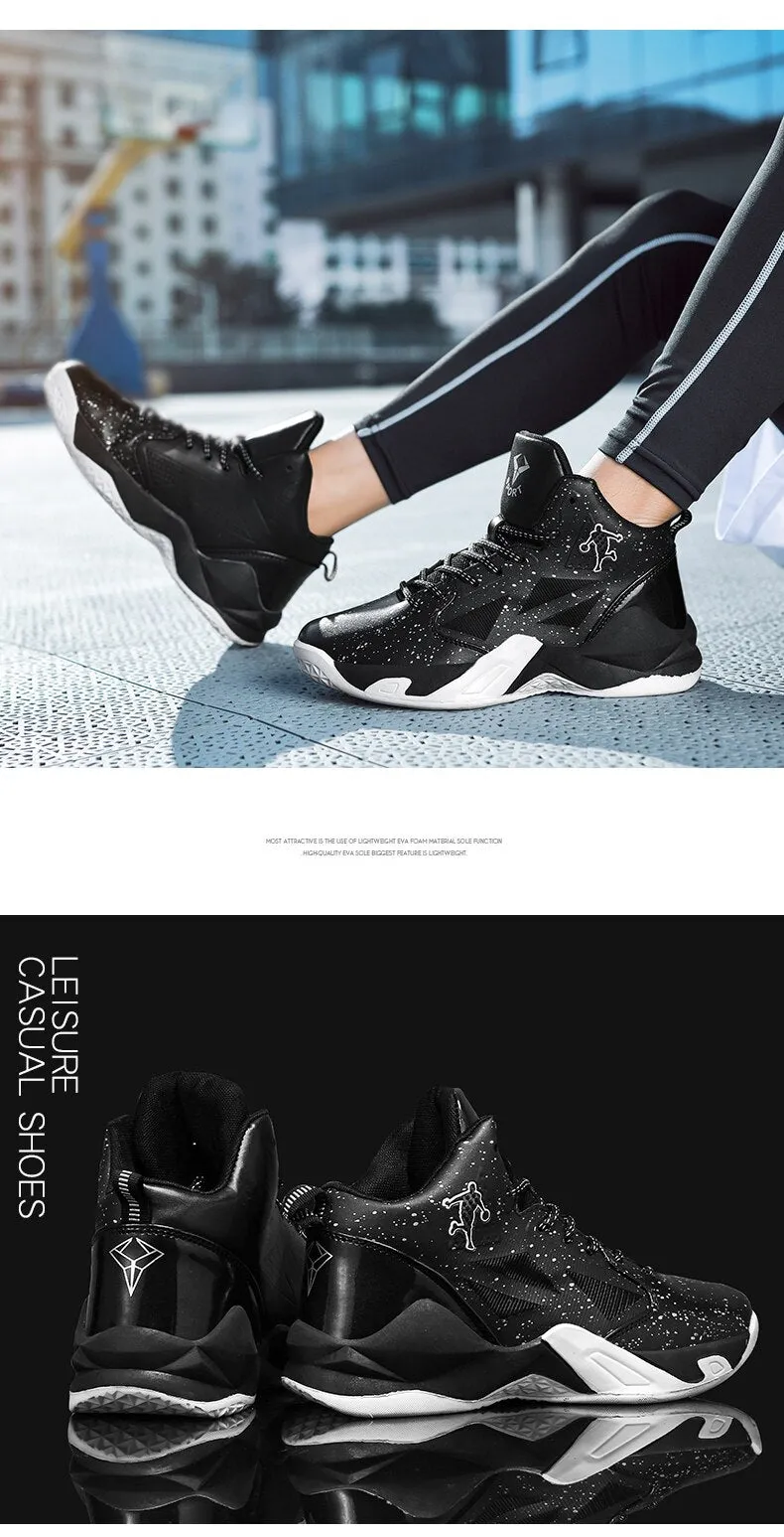 Unisex Men's Women's Athletic Sneakers Street Trainer Sports Outdoor Classic Basketball Shoes Plus Size