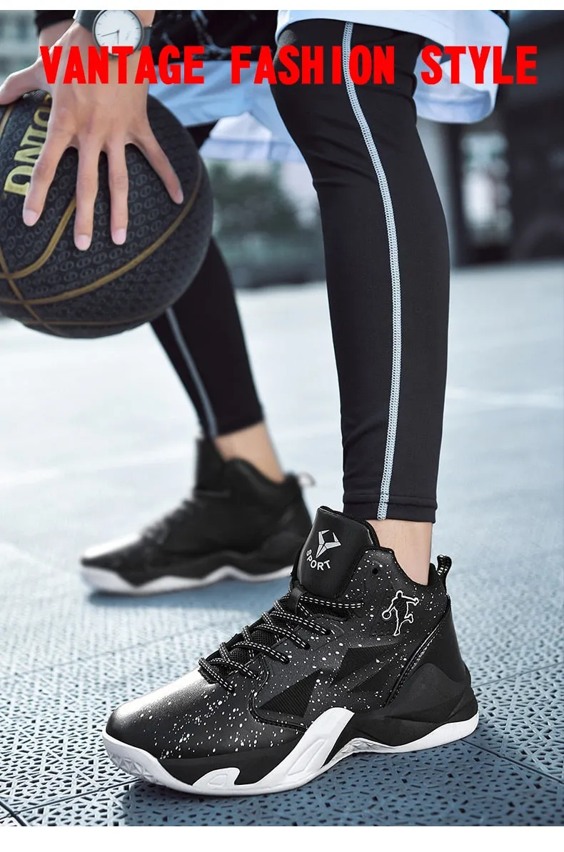 Unisex Men's Women's Athletic Sneakers Street Trainer Sports Outdoor Classic Basketball Shoes Plus Size