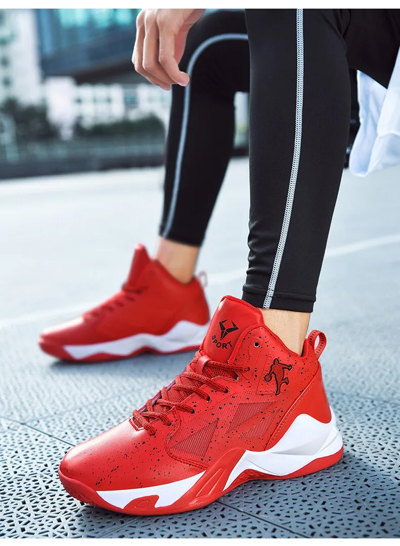 Unisex Men's Women's Athletic Sneakers Street Trainer Sports Outdoor Classic Basketball Shoes Plus Size