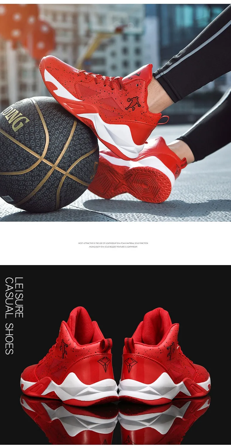 Unisex Men's Women's Athletic Sneakers Street Trainer Sports Outdoor Classic Basketball Shoes Plus Size