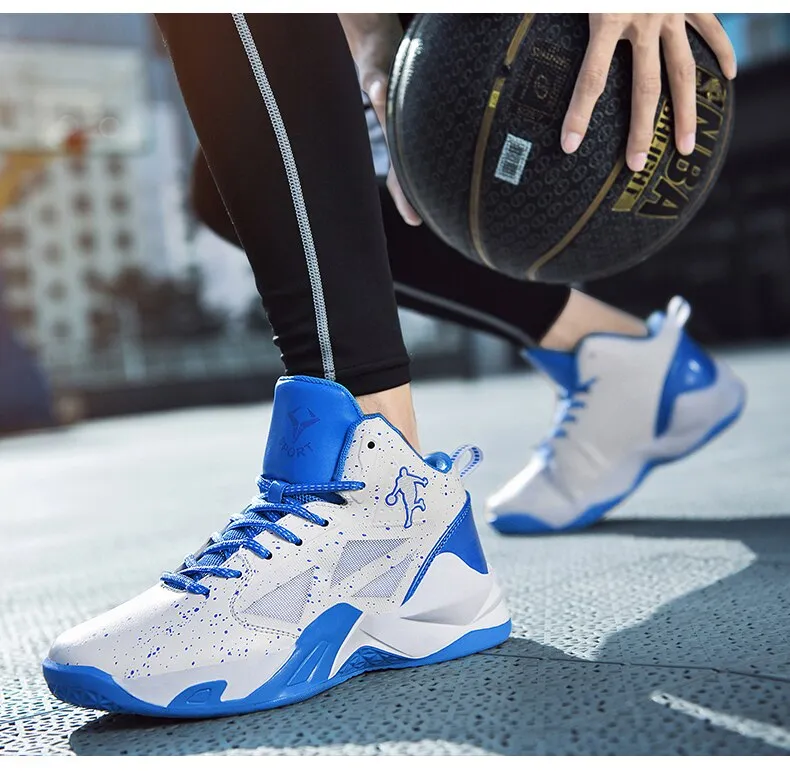 Unisex Men's Women's Athletic Sneakers Street Trainer Sports Outdoor Classic Basketball Shoes Plus Size