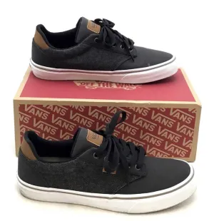 Vans Men's Black Low-Top Athletic Shoes - Size 10.5