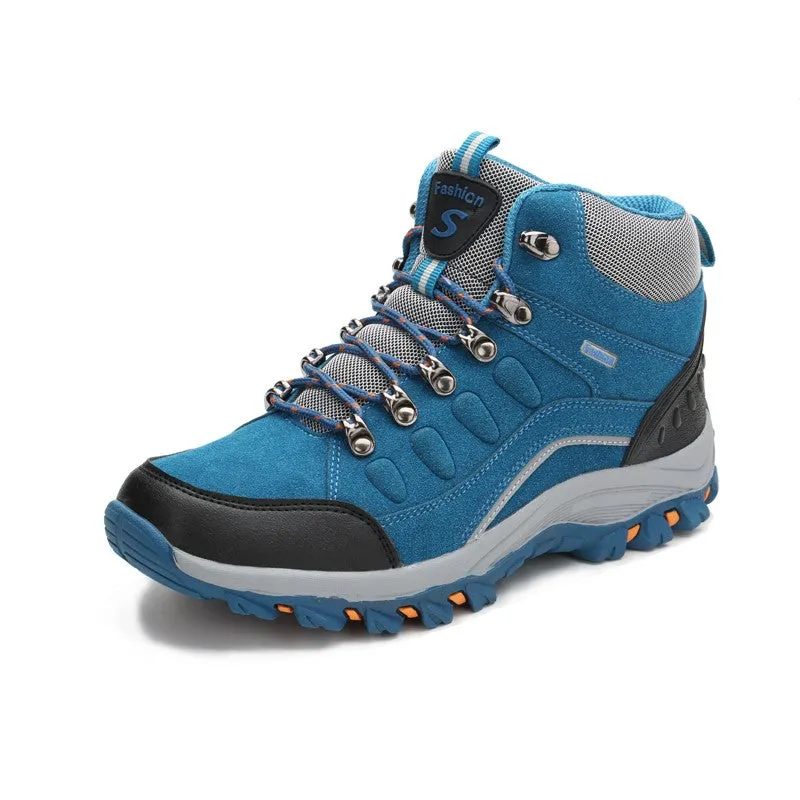 Women's fashion outdoor athletic anti-skid hiking boots