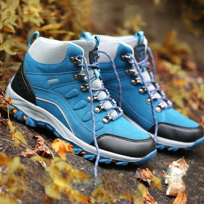 Women's fashion outdoor athletic anti-skid hiking boots
