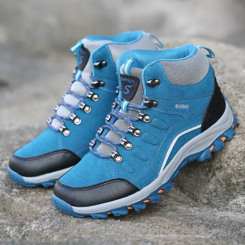 Women's fashion outdoor athletic anti-skid hiking boots