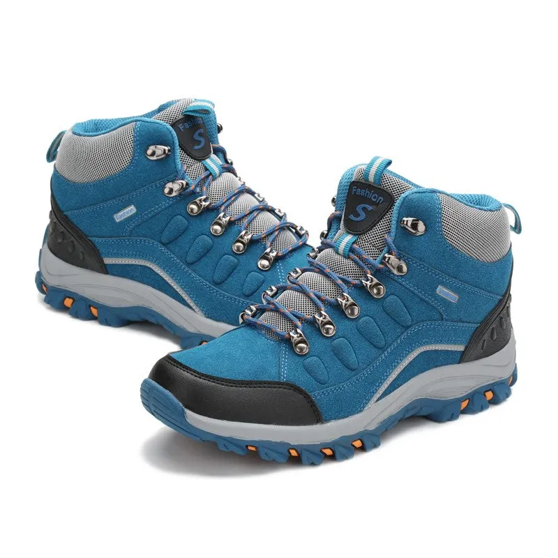 Women's fashion outdoor athletic anti-skid hiking boots