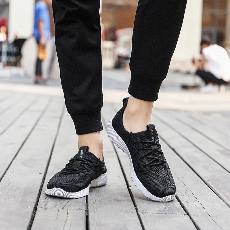 Women's mesh fabric breathable fashion platform tennis sneakers
